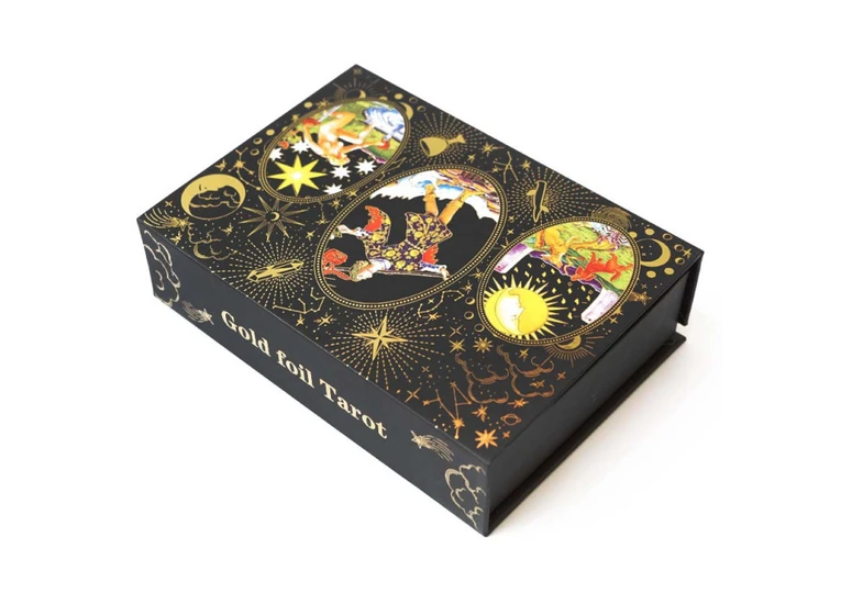 НАБІР З КАРТАМИ ТАРО GOLD FOIL TAROT