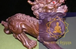 Пісю (Собака Фу) бронза.