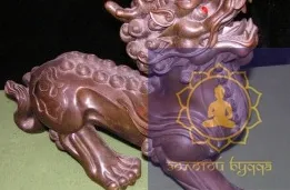 Писью (Собака Фу) бронза.