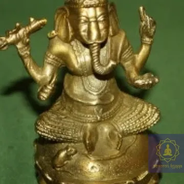 Ганеш (ганеш, ганапати) бронза