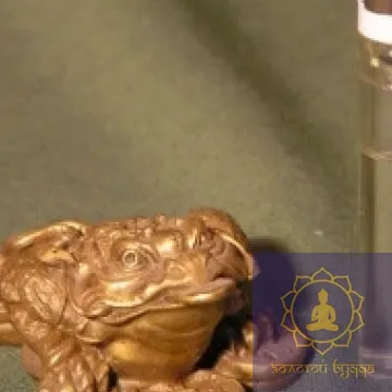 Жаба трехлапая бронза