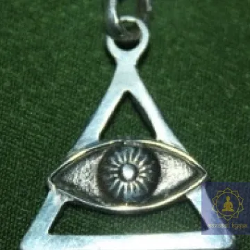 Амулет Боже око срібло