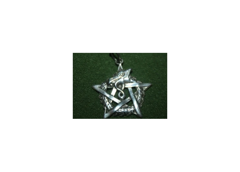 Амулет Ведьмин знак серебро.