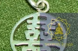 Амулет Подвійне щастя срібло