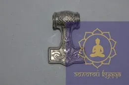 Амулет Молот Тора серебро