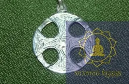 Кельтский крест серебро