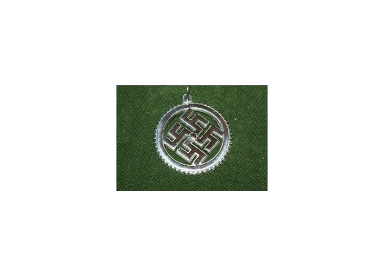 Цветок Папоротника серебро