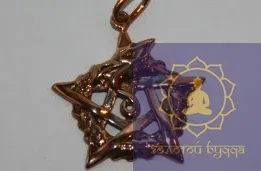 Амулет Ведьмин знак бронза