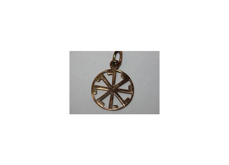 Амулет Колядник бронза.