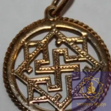 Амулет Валькирия бронза.