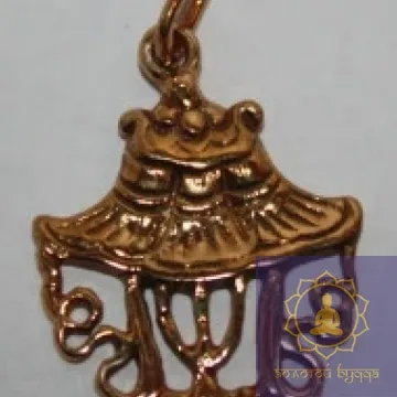 Амулет Білий Парасолька бронза.