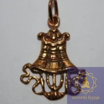 Амулет Знамя бронза.