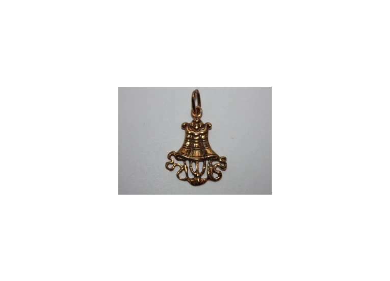 Амулет Знамя бронза.