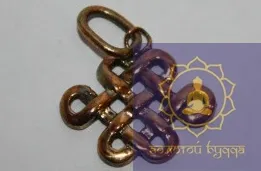 Амулет Бесконечный узел бронза.