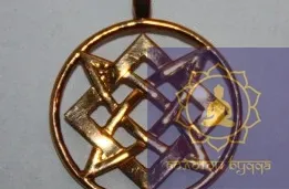 Амулет Зірка Лади Бородиці, Квадрат Сварога бронза.