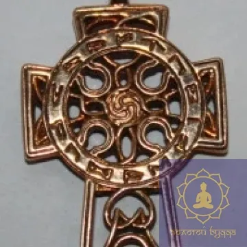 Амулет Кельтский крест бронза