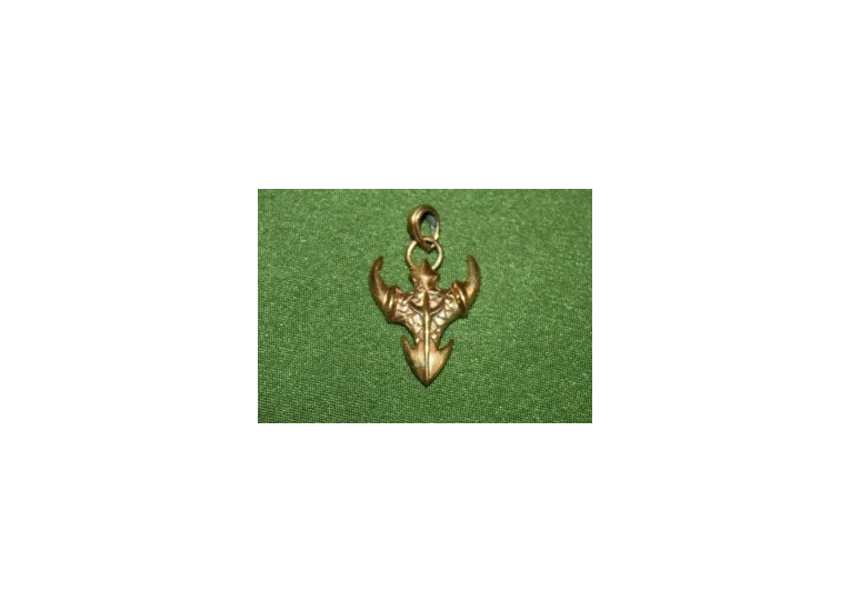 Амулет Коготь дракона бронза.