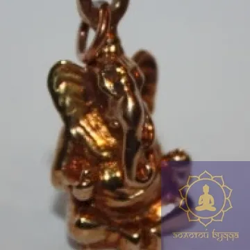 Амулет Ганеш бронза.