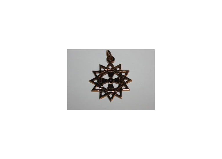 Амулет Звезда Эрцгамма, бронза.