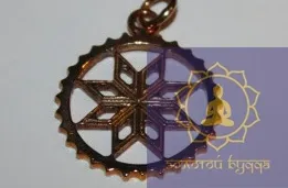 Амулет Алатир, бронза.