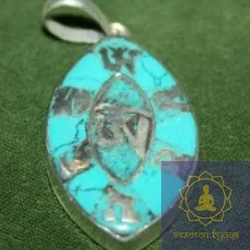 Тибетский амулет Ом #8 (Ом Мани Падме Хум)