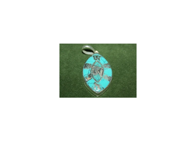 Тибетский амулет Ом #8 (Ом Мани Падме Хум)