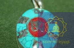 Тибетский амулет Ом #4 (Ом Мани Падме Хум)