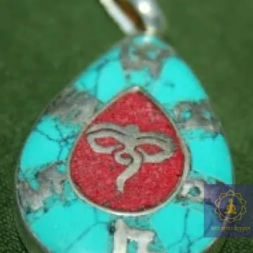 Тибетський амулет Ом #7 (Ом Мані Паді Хум)