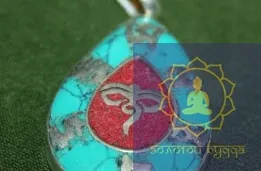 Тибетский амулет Ом #7 (Ом Мани Падме Хум)
