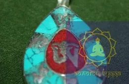 Тибетский амулет Ом #2 (Ом Мани Падме Хум)