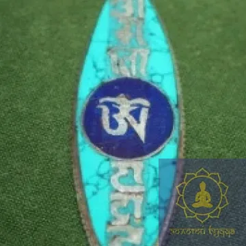 Тибетский амулет Ом #9 (Ом Мани Падме Хум)