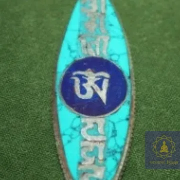 Тибетський амулет Ом #9 (Ом Мані Паді Хум)