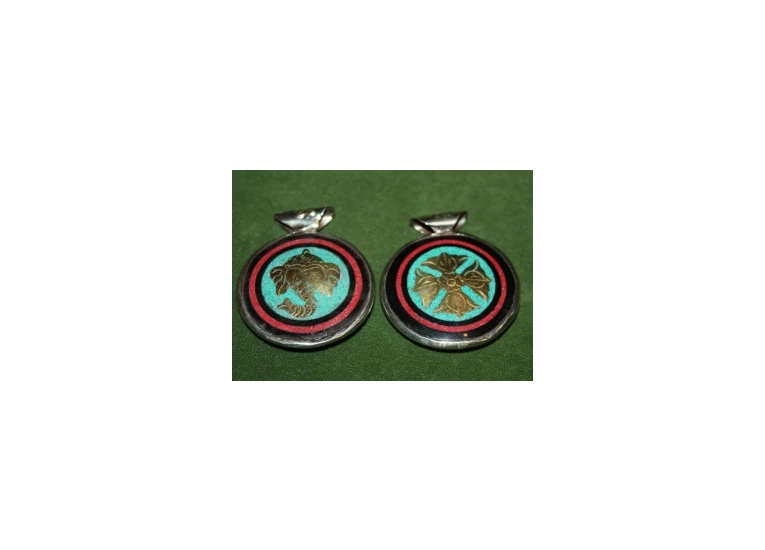 Тибетский амулет Ганеша