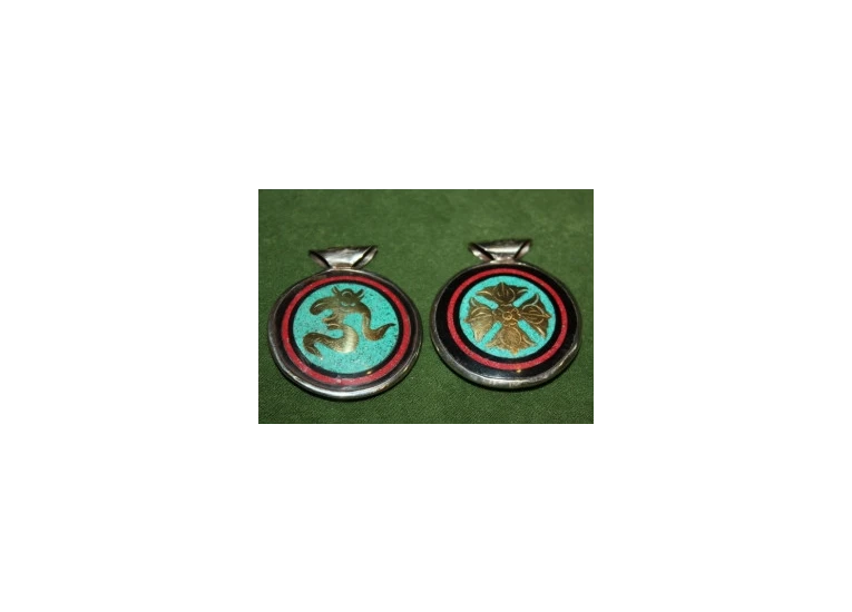 Тибетский амулет Ом #6 (Ом Мани Падме Хум)