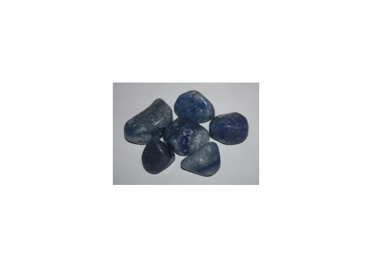 Голубой авантюрин средняя галтовка