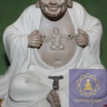 Статуэтка Даосского монаха керамика