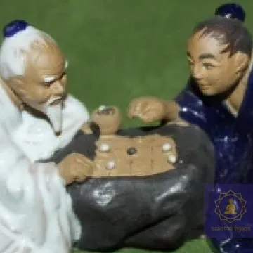 Мудреці, що грають у гру Го кераміка