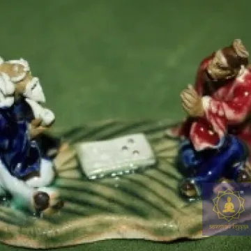 Мудреці, що грають у гру Го кераміка