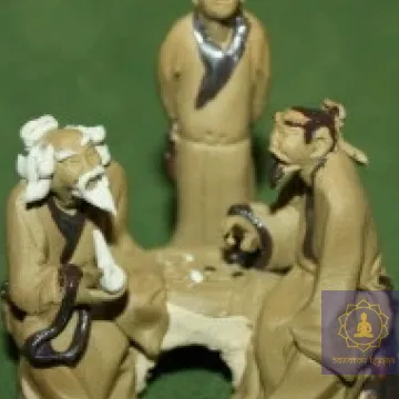 Мудреці, що грають у гру Го кераміка