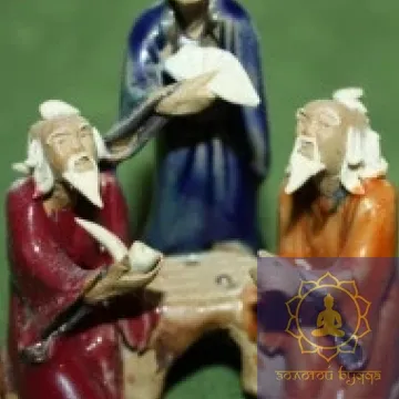 Мудреці, що грають у гру Го кераміка