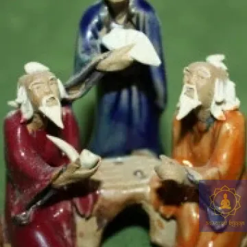 Мудреці, що грають у гру Го кераміка