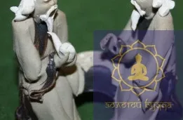 Мудреці, що грають у гру Го кераміка