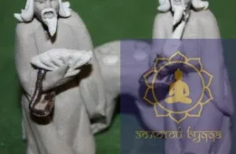 Мудрецы играющие в игру Го керамика