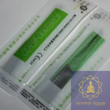 Стерильні голки для акупунктури Zhongyan Taihe 0,30*40 мм 10 голок