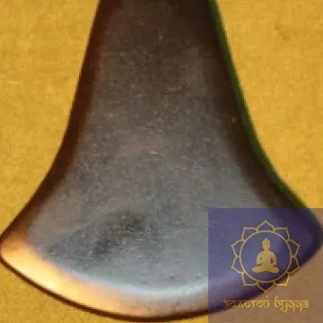 Скребок шунгіт Гуаша дзвіночок