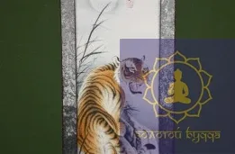 Китайський рисовий папір — зображення тигра.