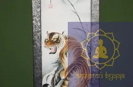 Изображения тигра - рисовая бумага