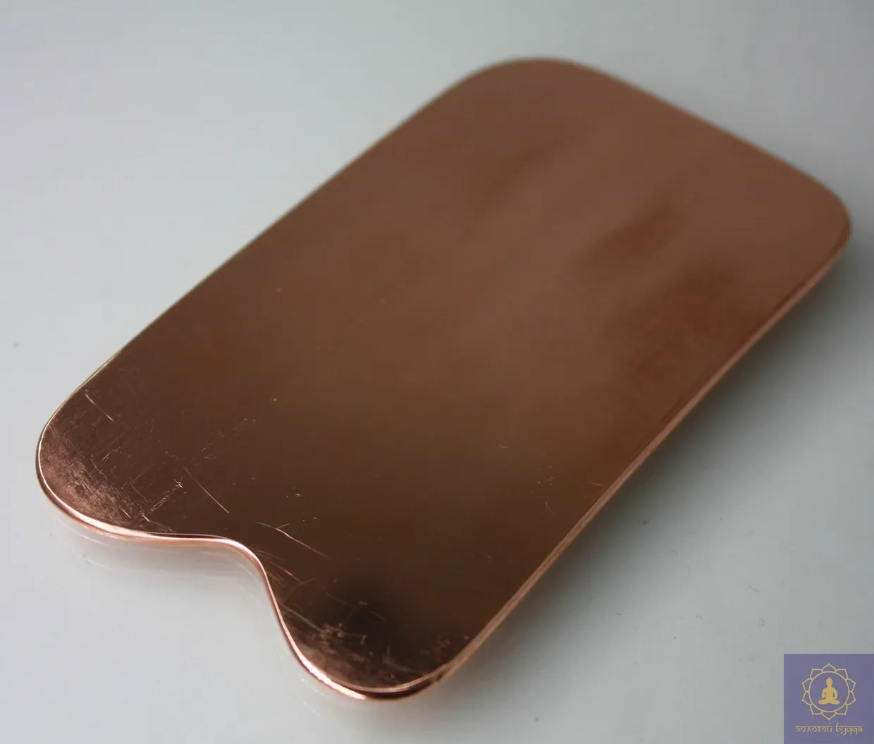 Гуаша скребок мідний прямокутний