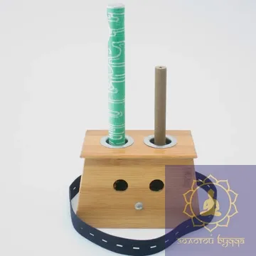 Подвійний тримач для полинових мокс дерев'яний