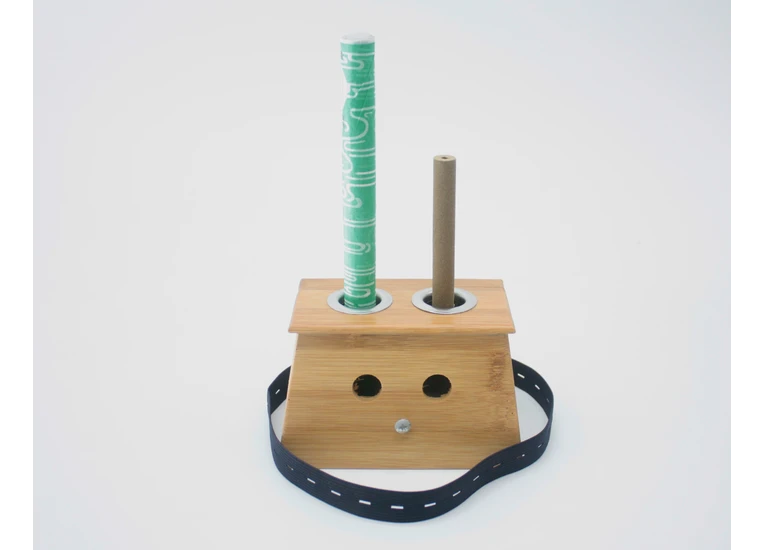 Двойной держатель для полынных мокс деревянный